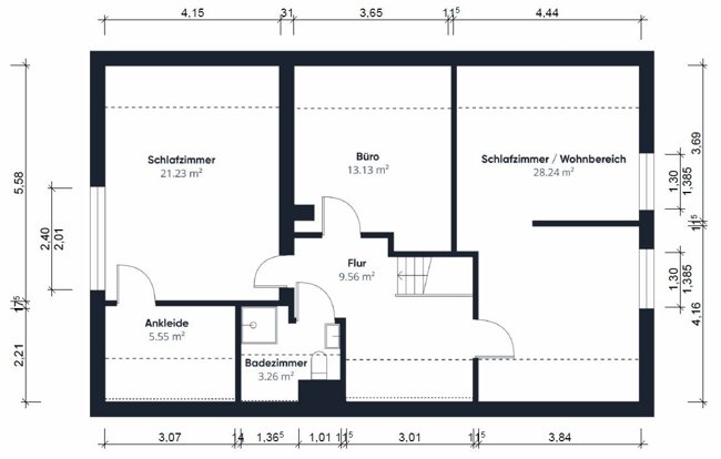 Grundriss Dachgeschoss