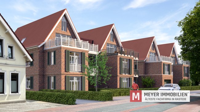 Lichtdurchflutete Erdgeschosswohnung im alten Rasteder Ortskern (Obj.-Nr.: 6543)  Lichtdurchflutete Erdgeschosswohnung im alten Rasteder Ortskern (Obj.-Nr.: 6543)