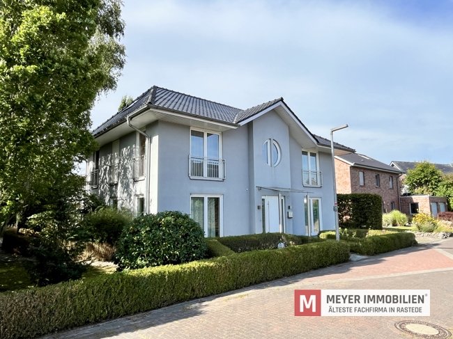 Stadtvilla in Rastede auf Erbpachtgrundstück mit Dachterrasse, Sauna & KfW40-Standard (Obj.-Nr. 6538  Stadtvilla in Rastede auf Erbpachtgrundstück mit Dachterrasse, Sauna & KfW40-Standard (Obj.-Nr. 6538