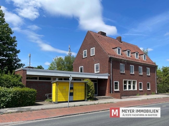 Ehemaliges Postgebäude in direkter Zentrumslage von Zetel (Obj.Nr. 6507) Ehemaliges Postgebäude in direkter Zentrumslage von Zetel (Obj.Nr. 6507)