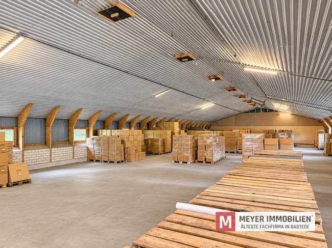 Vielseitig nutzbare Lagerhalle an der B211 in Rastede-Loy (Obj.-Nr.: 6676) Vielseitig nutzbare Lagerhalle an der B211 in Rastede-Loy (Obj.-Nr.: 6676)